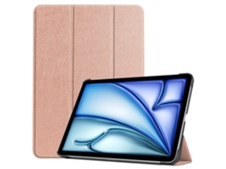 Capa dupla para iPad Air 11'' M4 2026, rosa