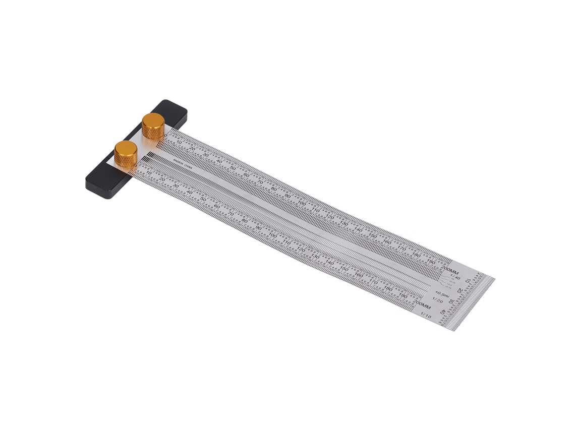 Laxiscreed Régua De Marcação Em Inox, Alta Precisão E Manuseio Simples Para Projetos De Construção