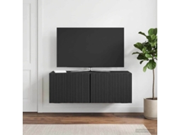 Vidaxl Gabinete De Tv De Parede 78,5 X 31 X 30 Cm Preto