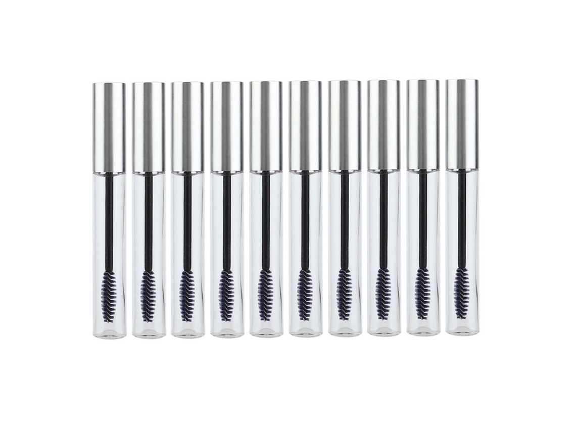 10pcs Frasco Vazio Para Óleo De Crescimento De Cílios E Máscara Com Pincel De Qualidade 12ml