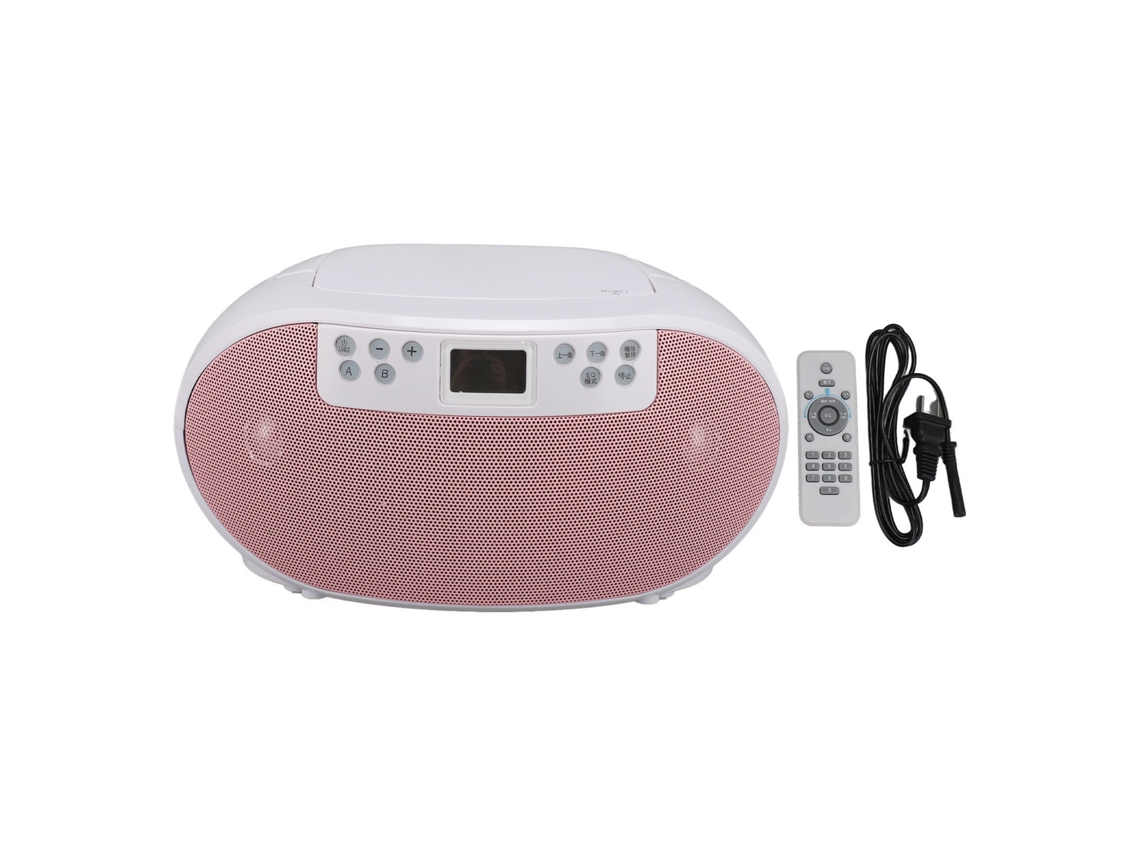 Reprodutor Cd Portátil LAXISCREED Bluetooth Fm Usb Controle Remoto