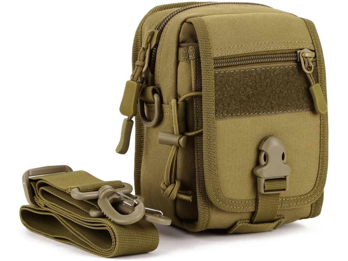 Bolsa De Cintura E Ombro Para Homem - Mini Mala Messenger Para Caminhadas, Campismo E Lazer