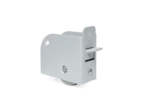 Rueda rexton espesor 30 gris doble pared con freno derecha