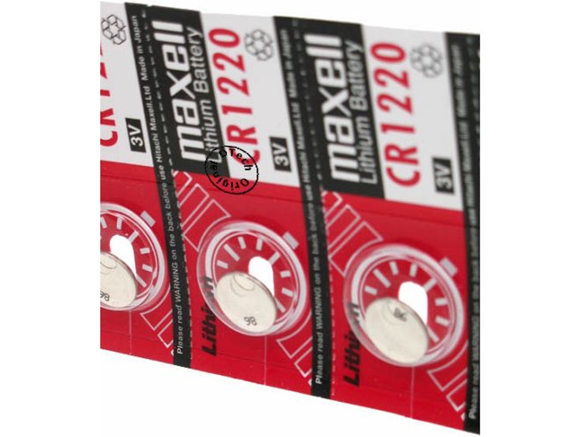 Conjunto de 5 Pilhas OTECH Maxell para DIVERS CR1220-1W