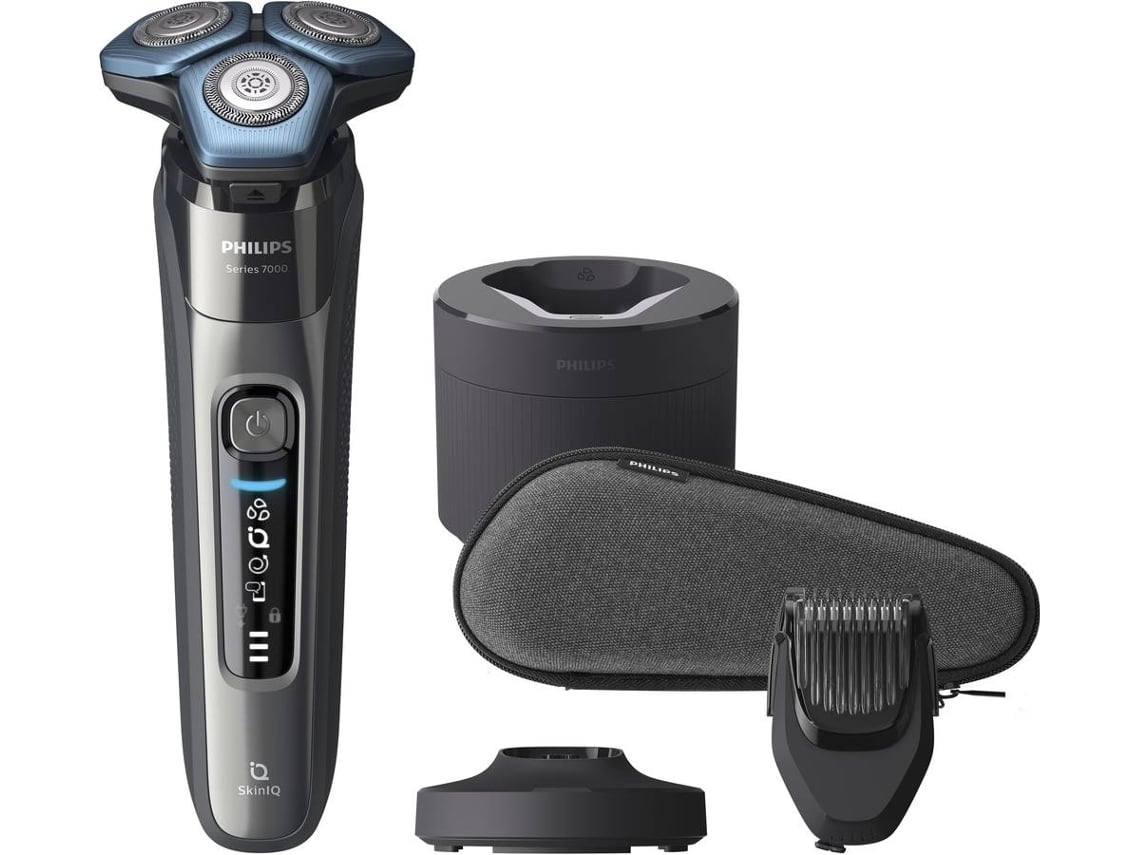 Máquina de Barbear PHILIPS S7000 - S7788/59 (Autonomia 60 min - Bateria)
