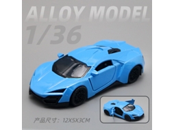 Miniatura de Carro em Escala 1/36, Feita em Metal Fundido, Presente para Crianças. MDUG