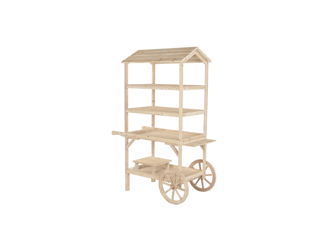 Carro Home Esprit Madeira De Abeto Madeira Mdf 115 X 68 X 168 Cm