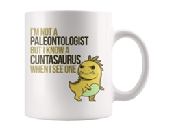 Caneca De Cerâmica Para Café/água Com Estampa Dinossauro Dinossauro Não Seja Um Babaca Estilo 2 2025 Aquaforge
