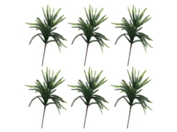 Palitos de Agulha de Pinheiro Artificial 45cm para Decoração de Natal Guirlanda e Coroa S/MARCA