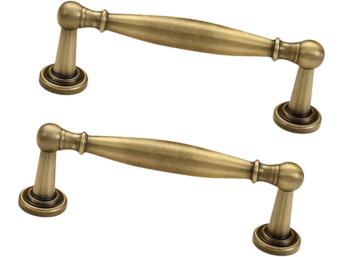 Puxadores De Porta Clássicos Em Bronze Antigo, Estilo Retrô Francês, Puxadores De Metal Que Combinam Com Diversos