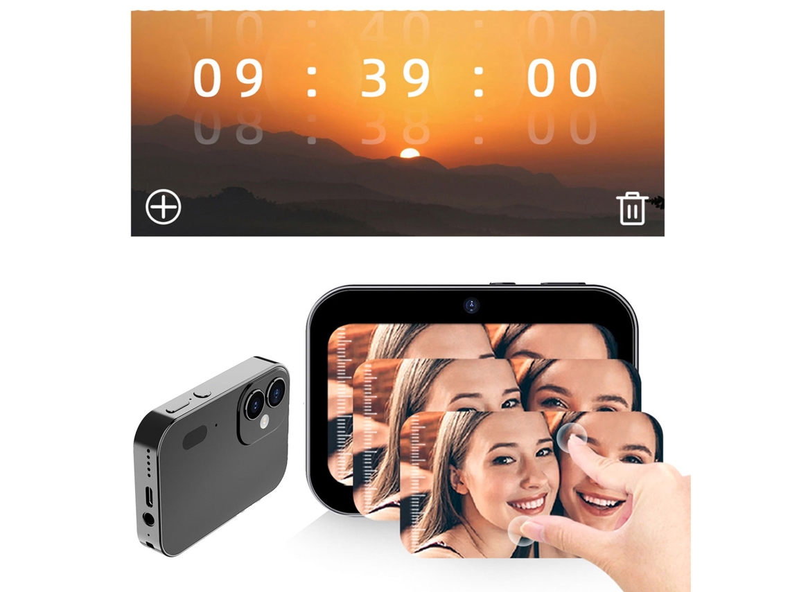 Cámara Digital Ccd De 3" Con Pantalla Táctil