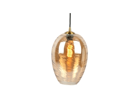 Candeeiro de Suspensão em Vidro LEITMOTIV Glamour Cone