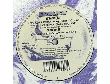 Vinil World Of Extacy Skin Deep