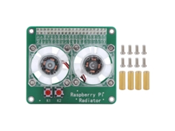 Cooler Transparente para Raspberry Pi 3a+ 3b 3b+ 4b 5v