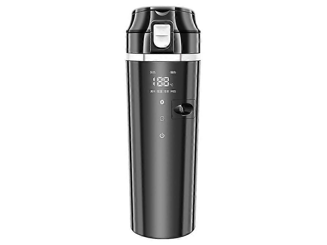 Chaleira Elétrica Portátil De Viagem 24v 12v Com Controle Inteligente De Temperatura E Visor Led, Capacidade De 500ml, Ideal Para Carro, Caminhão, Chá