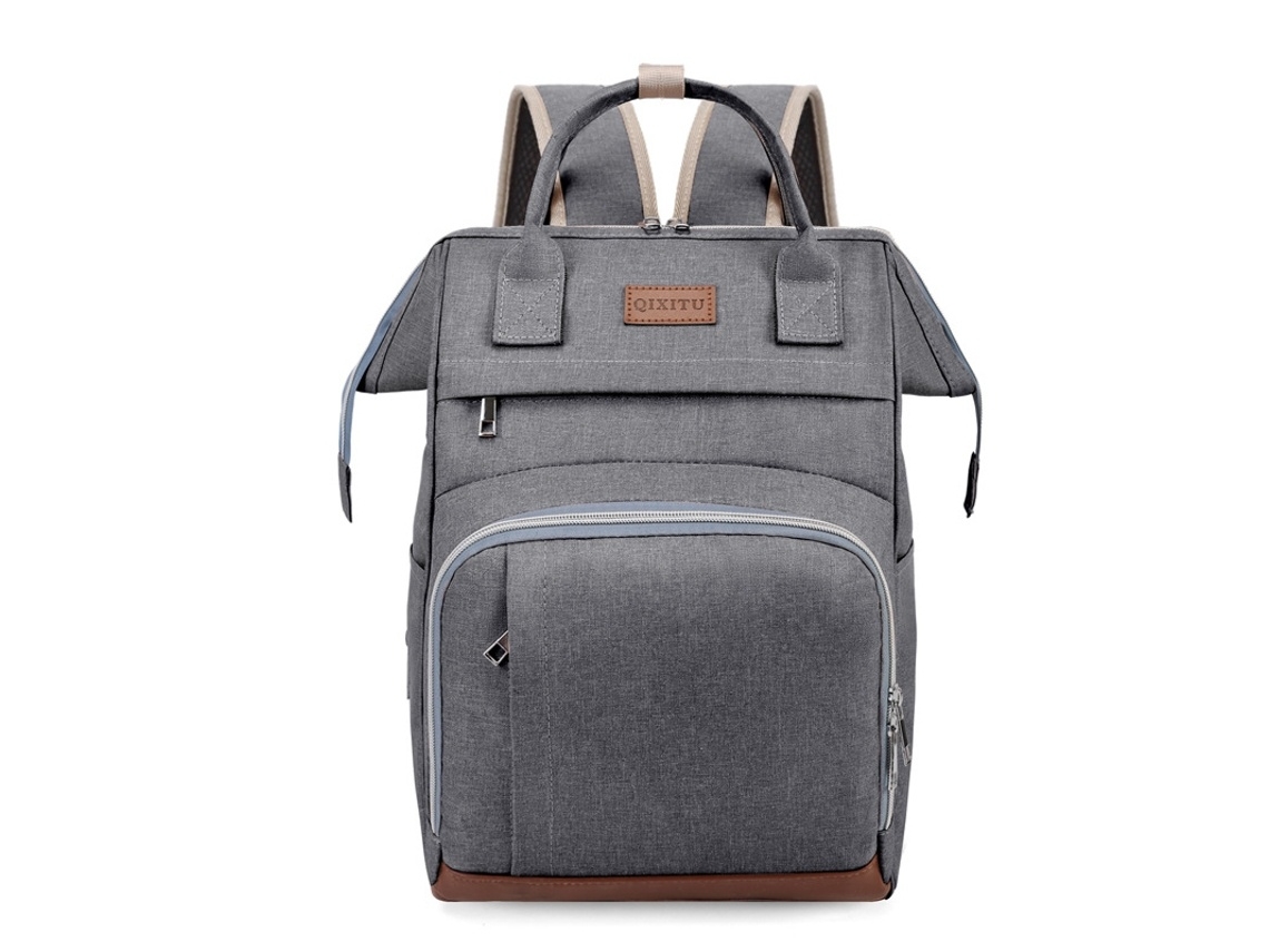 Lurelia Mochila Para Fraldas De Bebê Cinza