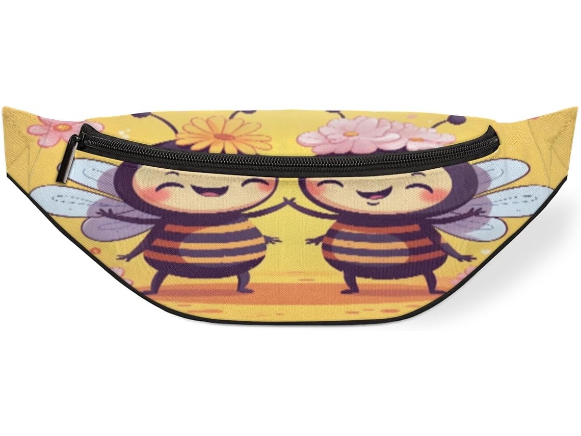 Pochete DIVERTIDA para Homens, Estampas, Impermeável, ajustável