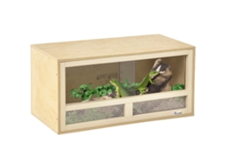 Suporte para Cabides com 3 Gavetas de Tecido, Barra para Pendurar, Prateleira, Entrada, Quarto, 58,5x30x178cm, Natural