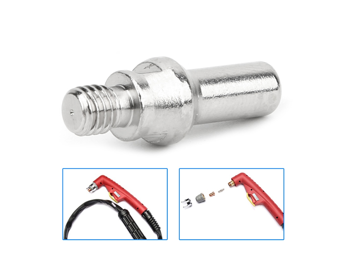 10 Electrodos De Cobre Rojo Electroplasmático 52582 Para Soplete De Plasma Pt-40/60
