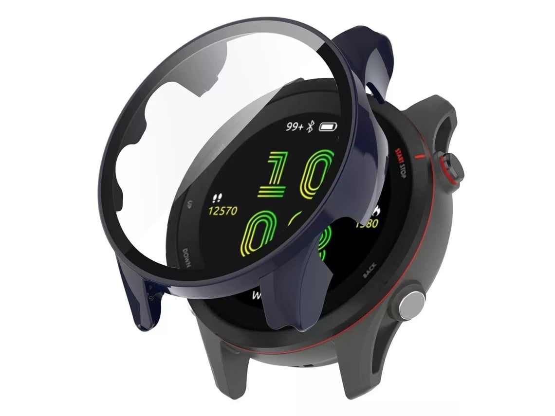 Lurelia Capa Protetora, Compatível Com Relógio Garmin Vivoactive 4s Blue Paint