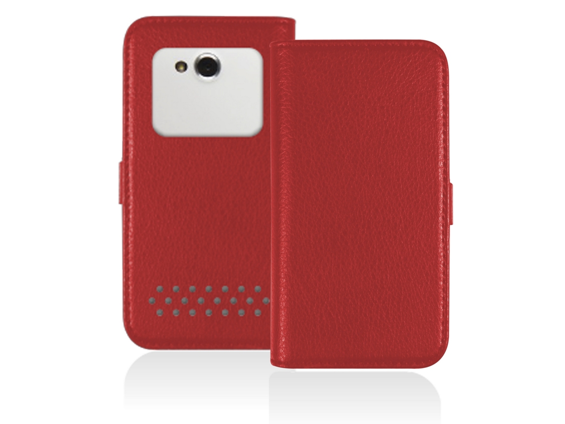 Capa SBS Book Universal até 4.5 Vermelho