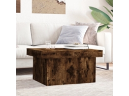 Vidaxl Mesa De Centro 100x55x40 Cm Derivados Madeira Carvalho Fumado