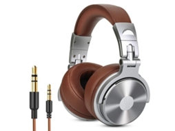 Fones de Ouvido com Fio ONEODIO Pro 30 Brown para Iphone e Android .