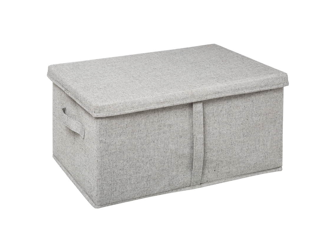 Caixa de armazenamento Orga 50X31X25Cm cinza claro 5 FIVE SIMPLY SMART