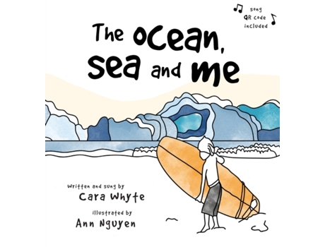 Livro The Ocean, Sea and Me Cara Whyte (Inglês)