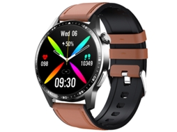 Smartwatch Yizhood F400 1.55 Inch Bluetooth Chamada 158 Modos Desportivos 350 Mah (android E Ios Castanho)
