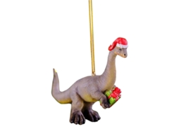 Laxiscreed Enfeites De Natal Com Dinossauro Para Árvore, Decoração Festiva E Original