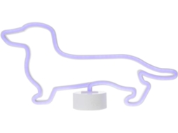 Luminária de Néon Led em Formato de Cachorro Dachshund, 10w, para Decoração de Quarto e Festas. SFUSHOS