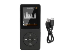 Player MP3 MP4 sem fio Bluetooth, portátil, som lossless, tela 1.8 polegadas, 128x160, pequeno e portátil