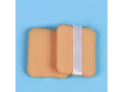 Almohadilla De Maquillaje De Polvo Doble Cara Para Maquillaje
