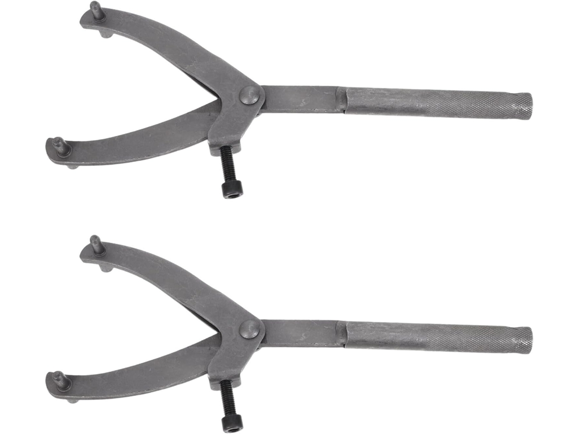 Conjunto De 2 Peças, Chave Ajustável Para Cubo Da Roda Da Embreagem Da Motocicleta, Ferramenta De Reparo