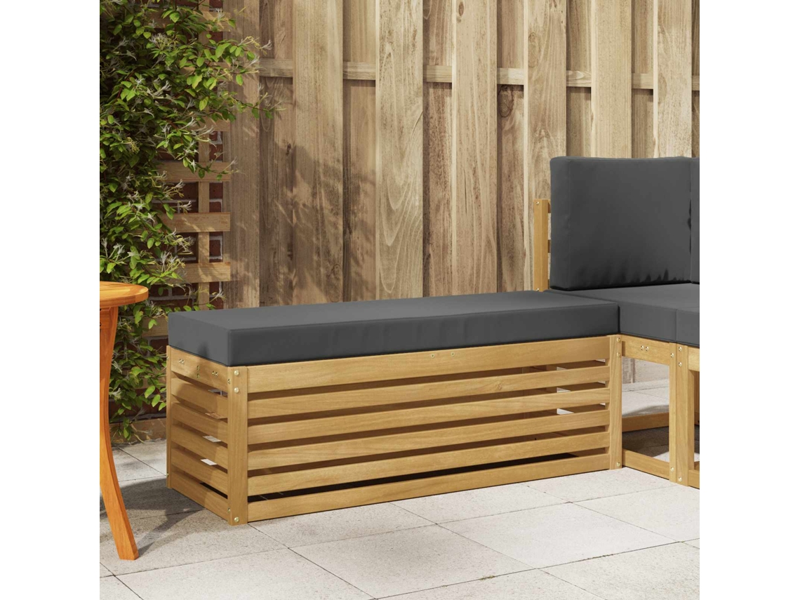 Vidaxl Conjunto De Sofás Para Exterior Branco E Antracite