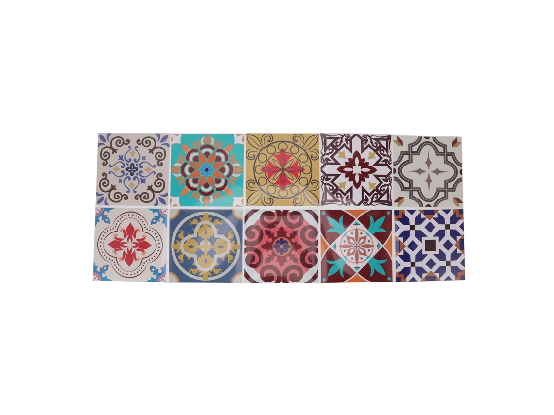 Pack de 10 Autocolantes para Azulejos 5.9x5.9in IP67 à Prova de Água e Óleos LAXISCREED