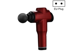 Massageador MDUG Portátil, 6 Velocidades (vermelho)