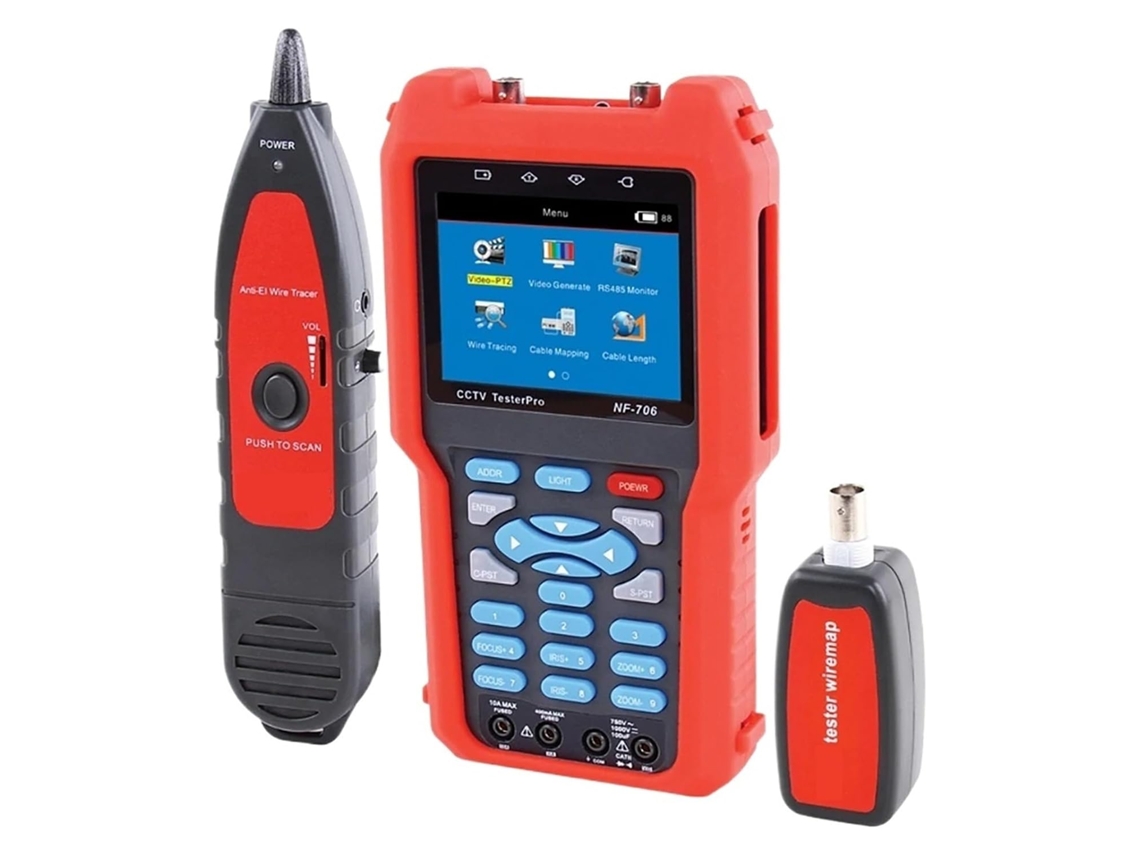 Testeur de Circuit SFUSHOS, écran couleur, vérificateur RCD