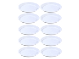 10 Unidades de Bandeja de Base para Vaso de Flores ALLINLESS