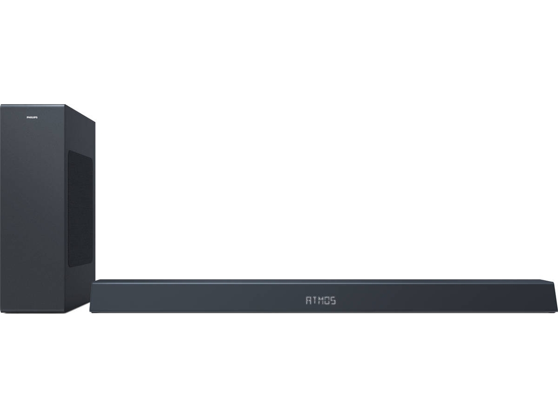 Soundbar PHILIPS TAB8405 (2.1 - 200W - Subwoofer Sem Fios)