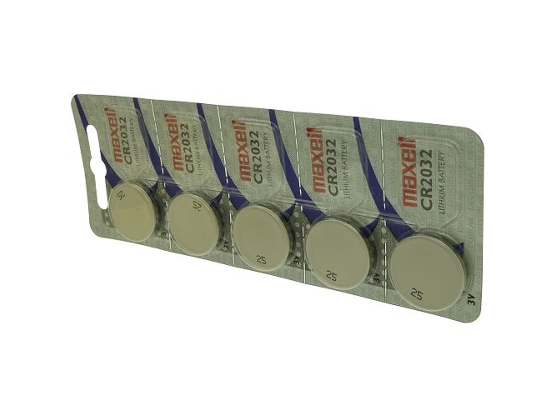 Pacote de 5 baterias maxell para POLAR RCX5 MAXELL