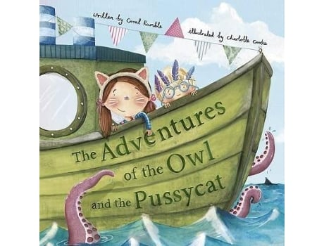Livro the adventures of the owl and the pussy cat de coral rumble (inglês)