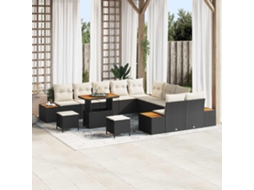 Vidaxl Conjunto De Sofá De Jardim 13 Unid. 12-número De Lugares