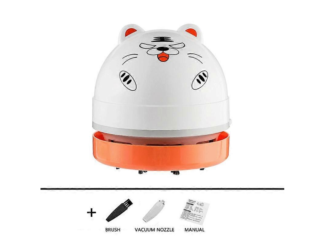 Mini Aspirador De Pó De Mesa Automático Portátil Pequeno De Borracha Com Confete Para Computador Nostalgia88