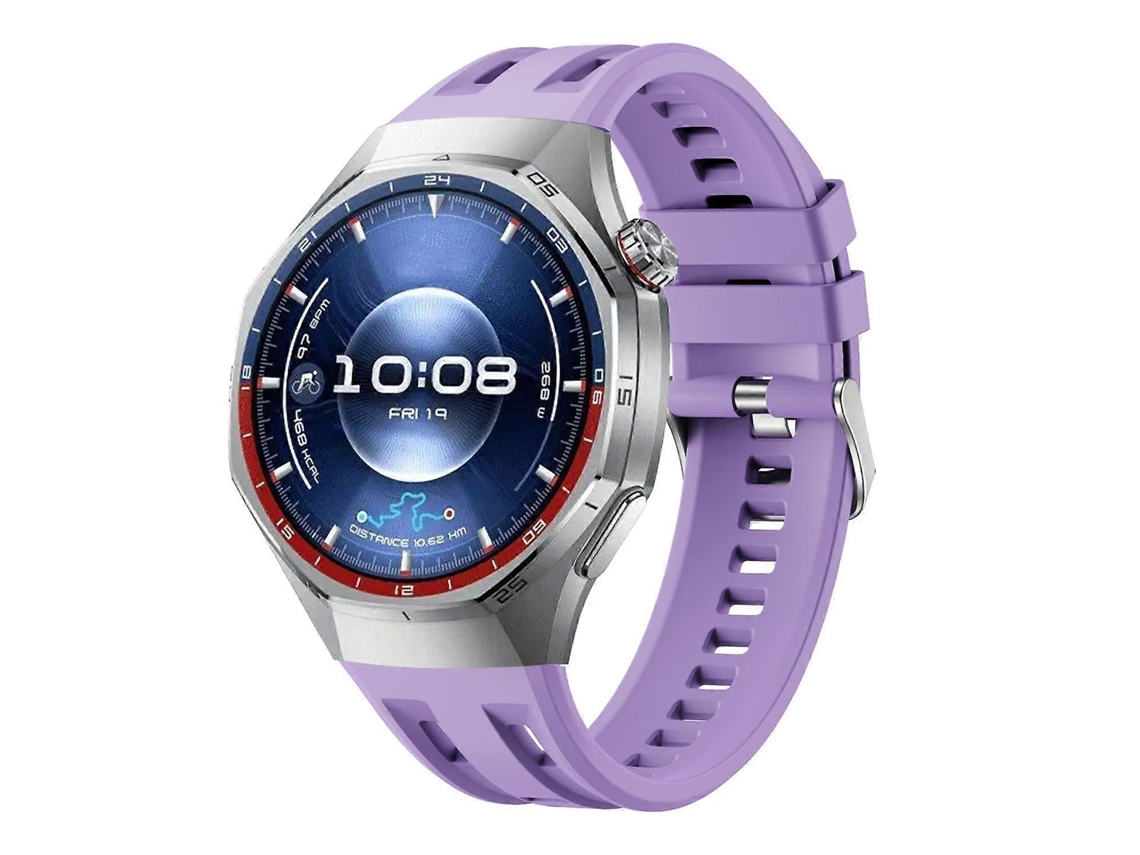 Pulseira De Silicone De Cor Sólida Com Conexão Perfeita Para Huawei Watch Gt 6 Pro