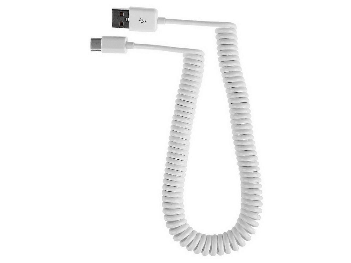Cabo De Dados E Carregamento Usb C/type C 3.1 Para Usb 2.0 Com Mola, Comprimento Do Cabo 3 M Nostalgia88