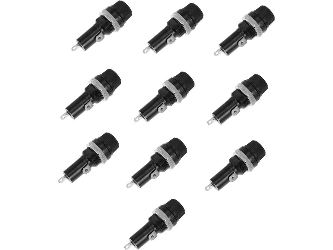Essencial para Eletricistas Automotivos: Jogo de 10 Porta fusíveis com Tubos SFUSHOS