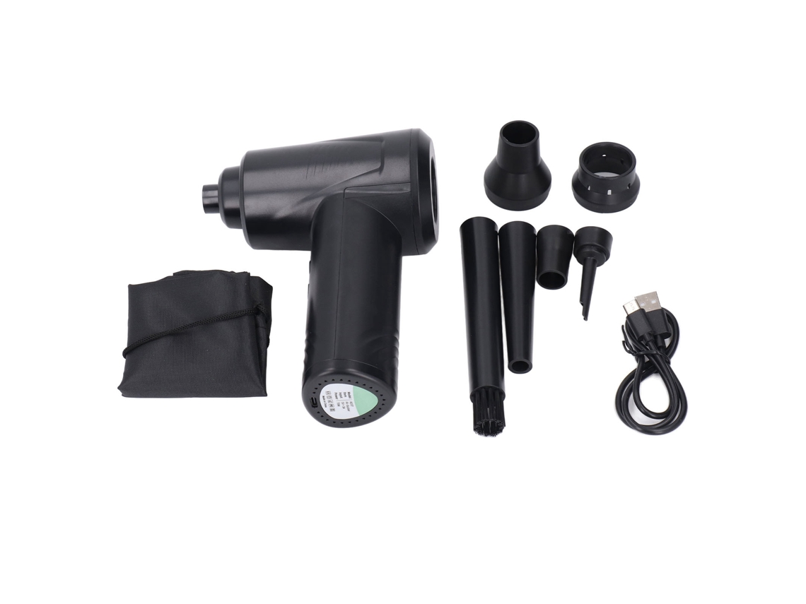 Duster Elétrico Portátil Sem Fio 50000rpm 3 Marchas Luz Led