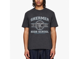 Rockinstone Breakfast Club Movie Shermer Hs Heather Navy Adult T-shirt Size:xxl